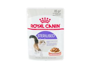 Купить Royal Canin Wet Sterilised для кастрированных или стерилизованных кошек от 1 года, 85 г