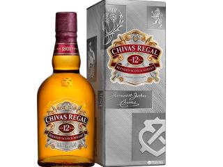 Купить Виски Chivas Regal 0.5 л 12 лет выдержки 40% в подарочной упаковке