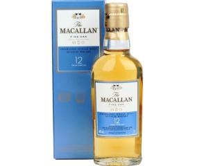 Купить Виски Macallan 12 лет 0.05л