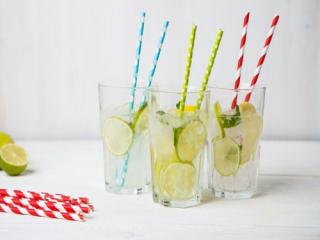 Купить Бумажные трубочки для коктейля