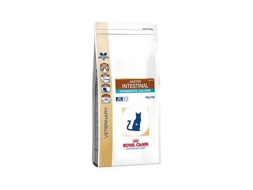 Купить Royal Canin Gastro Intestinal Moderate Calorie Feline лечебный сухой корм для котов 2,0 кг