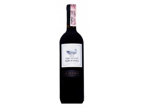 Купить Вино Verga Le Rubinie Nero DAvola Terre Siciliane IGT красное сухое 0.75 л 12.5%