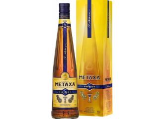Купить Бренди Metaxa 5* 0.7 л 38% в подарочной упаковке