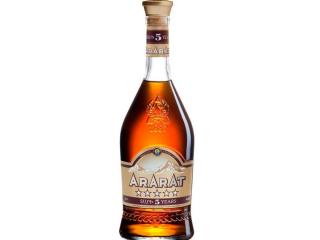 Купить Бренди ARARAT 5 лет выдержки 0.5 л 40% в подарочной упаковке