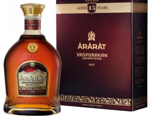 Купить Бренди ARARAT Васпуракан 15 лет выдержки 0.5 л 40% в подарочной упаковке