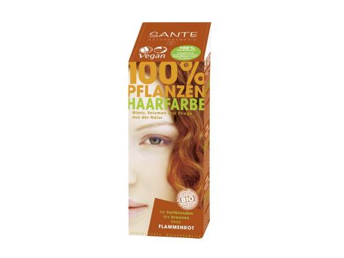 Купити Био-краска-порошок для волос Sante растительная Красное пламя/Flame Red 100 г