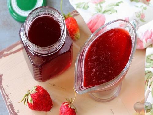 Купить Сироп из клубники! Клубника собрана на угодьях ФермерГрина