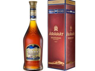 Купить Бренди ARARAT Ахтамар 10 лет выдержки 0.5 л 40% в подарочной упаковке