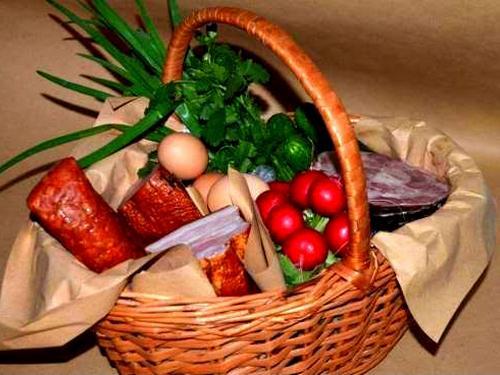 Купити Подарунковий набір: "Великодній кошик весняний"