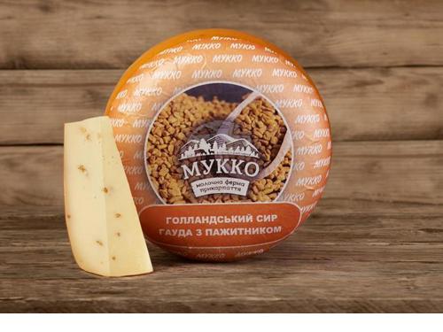Купить Сыр гауда голландский с пажитником 49,3%