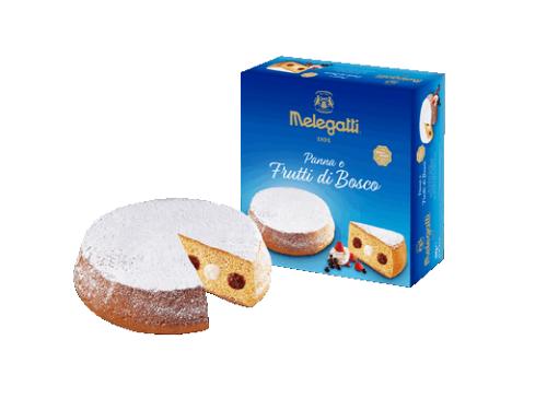 Купить Торт Сливки и ягоды, Panna & Frutti di Bosco Melegatti