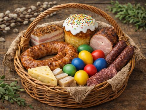 Купити Подарунковий набір: "Великодній кошик щедрий"