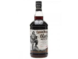 Купить Ромовый напиток Captain Morgan Spiced Black 0.7 л 40%