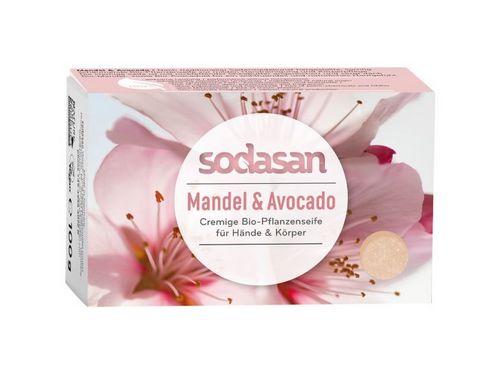 Купити SODASAN Органическое Мыло увлажняющее для лица Миндаль-Авокадо 100 г