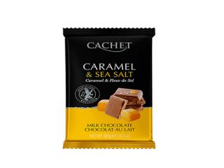 Купить Бельгийский шоколад Cachet «Caramel & Sea salt»