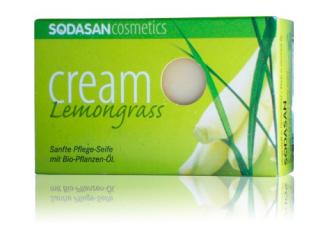 Купить SODASAN Органическое мыло-крем Lemongrass для лица с маслами Ши и Лемонграсса 100 г