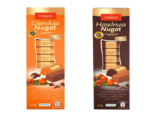 Купити Шоколадні цукерки з нугою кремом усередині в асортименті / Шоколадные конфетки с нугой кремом внутри в ассортименте