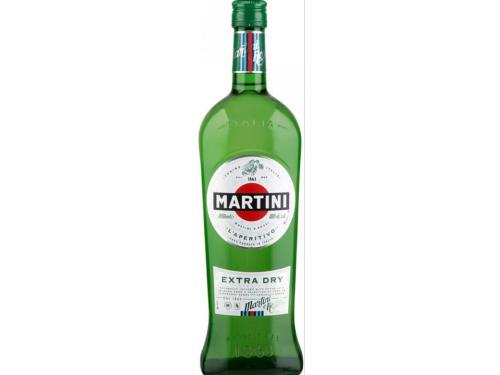 Купить Вермут Мартини Екстра Драй 18% 0,5*24