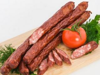 Купить Колбаски сырокопченые "Охотничьи" ОПТ