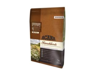 Купить Сухой корм для собак всех пород ACANA Ranchlands для всех стадий жизни со вкусом говядины, ягненока, свинины, бизона, судака 11.4 кг