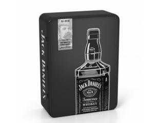 Купить Теннесси Виски Jack Daniel's 0.7 л 40% в металлической коробке с 2-мя бокалами