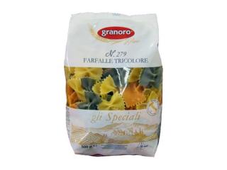 Купить Макароны Granoro Farfalle Tricolore