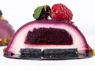 Купить Dairy-free cheesecake Малина-черника 130гр