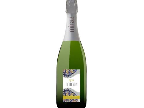 Купить Вино игристое Mirame Cava белое полусухое 0.75 л 11.5%