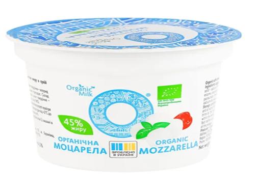 Купити Сир Моцарелла органічний 45% / Сыр Моцарелла органический 45%