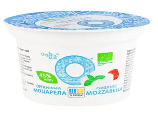 Купити Сир Моцарелла органічний 45% / Сыр Моцарелла органический 45%