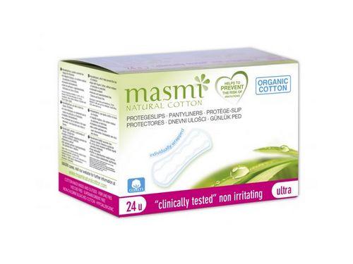Купити MASMI Органические гигиенические ежедневные прокладки в индивидуальной упаковке 24шт.